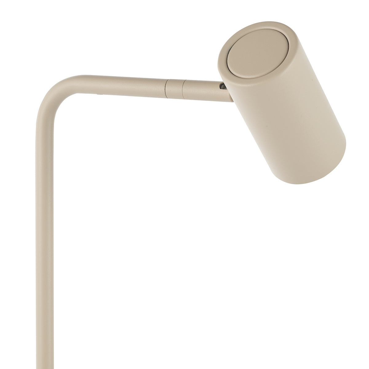 Dar Thierry Task Floor Lamp Matt Taupe