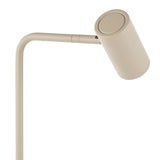 Dar Thierry Task Floor Lamp Matt Taupe