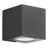 Dar Tiva Outdoor Wall Light Matt Black IP54