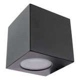 Dar Tiva Outdoor Wall Light Matt Black IP54