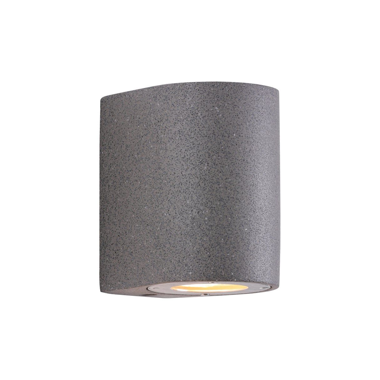 David Hunt Torbay Single Stone Outdoor Wall Light Grey IP65