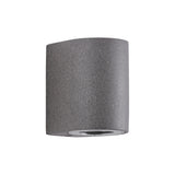 David Hunt Torbay Single Stone Outdoor Wall Light Grey IP65