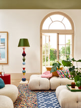 David Hunt Totem Floor Lamp Multi Coloured Base Only