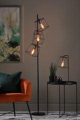 Dar Tower Table Lamp Black and Copper –  from Amos Lighting + Home