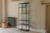 Nkuku Tanvi Display Shelf Narrow Black Small