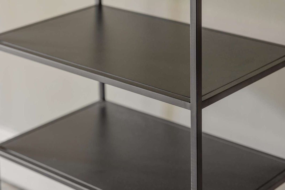 Nkuku Tanvi Display Shelf Narrow Black Small