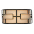 Dar Tumola Light Wall Light Bronze With Shade –  from Amos Lighting + Home