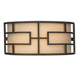 Dar Tumola Light Wall Light Bronze With Shade –  from Amos Lighting + Home