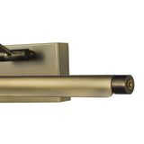 Dar Tyrus 50cm Picture Light Brushed Bronze LED