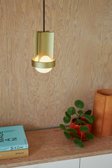 Tala Loop Pendant Gold with Sphere III bulb