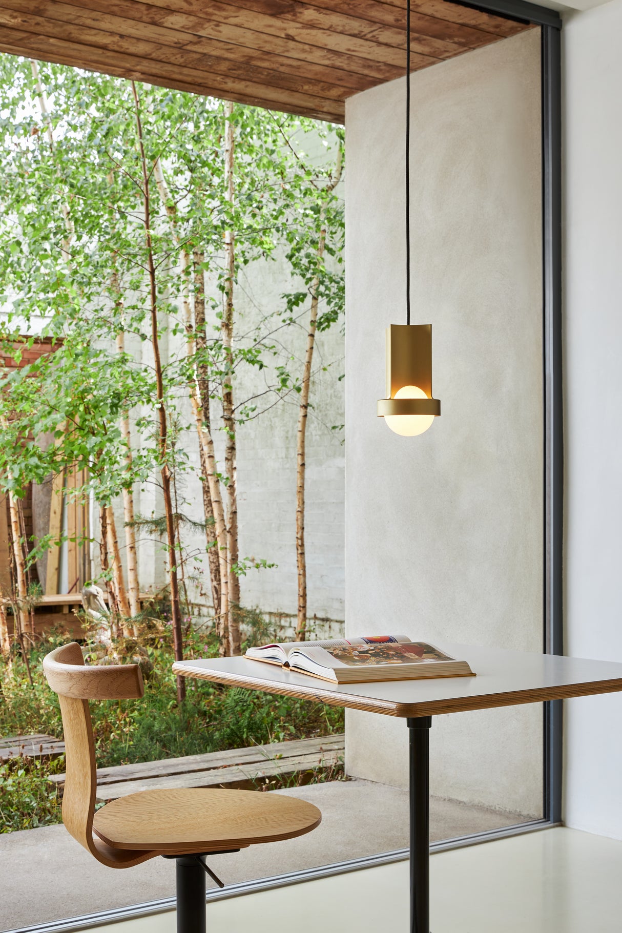 Tala Loop Pendant Gold with Sphere III bulb