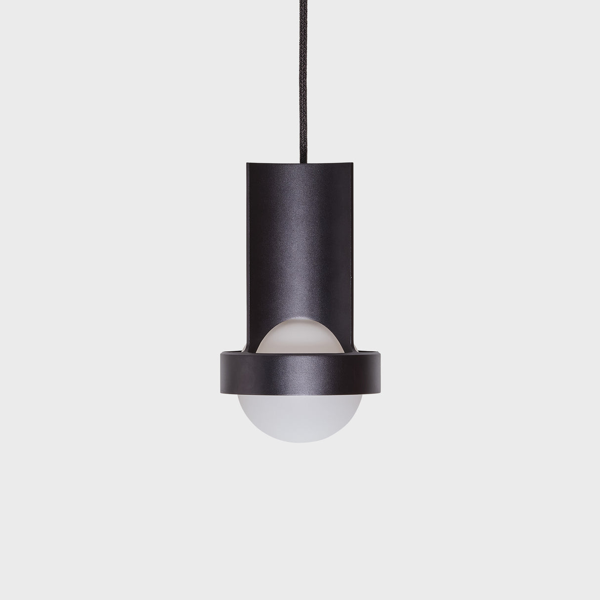 Tala Loop Pendant Dark Grey with Sphere III bulb