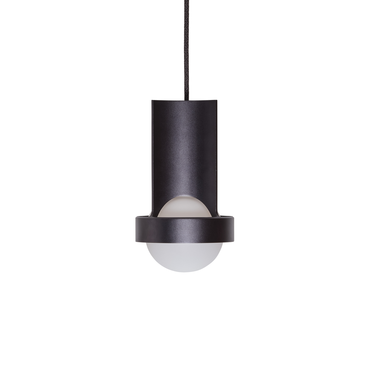 Tala Loop Pendant Dark Grey with Sphere III bulb