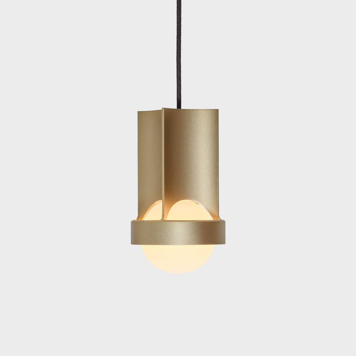 Tala Loop Pendant Gold with Sphere III bulb