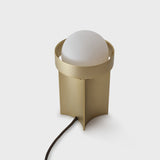 Tala Loop Table Lamp Gold with Sphere III bulb