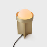 Tala Loop Table Lamp Gold with Sphere III bulb