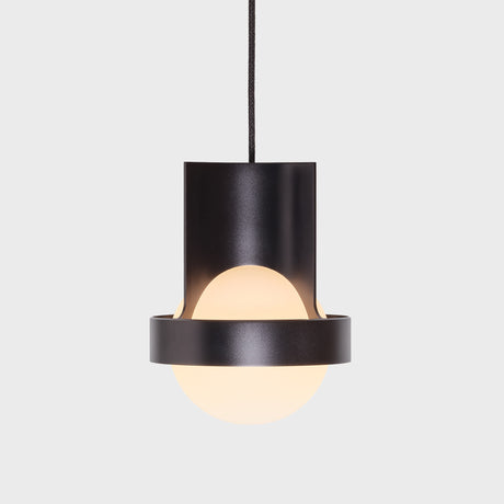 Tala Loop Pendant Dark Grey with Sphere IV bulb