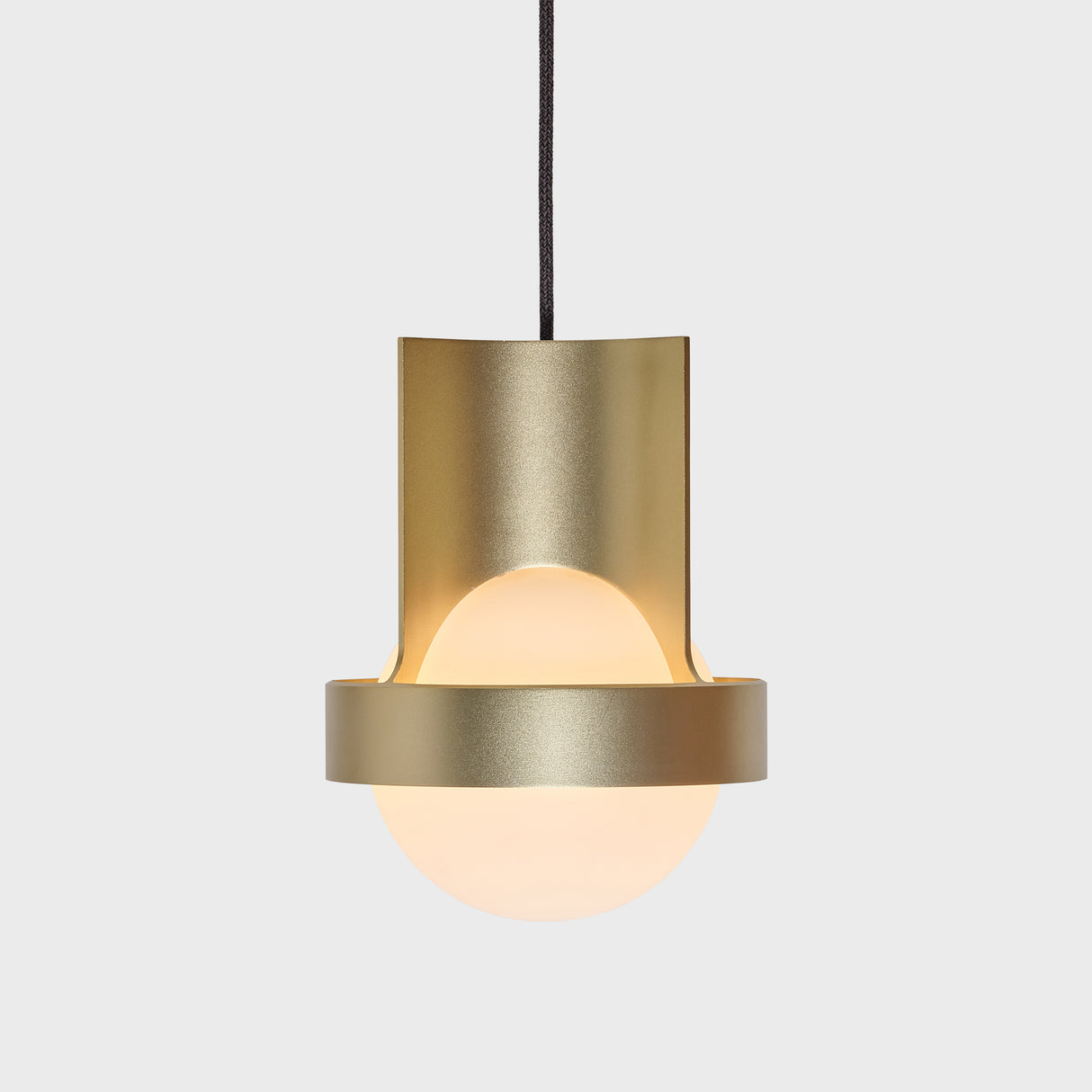 Tala Loop Pendant Gold with Sphere IV bulb