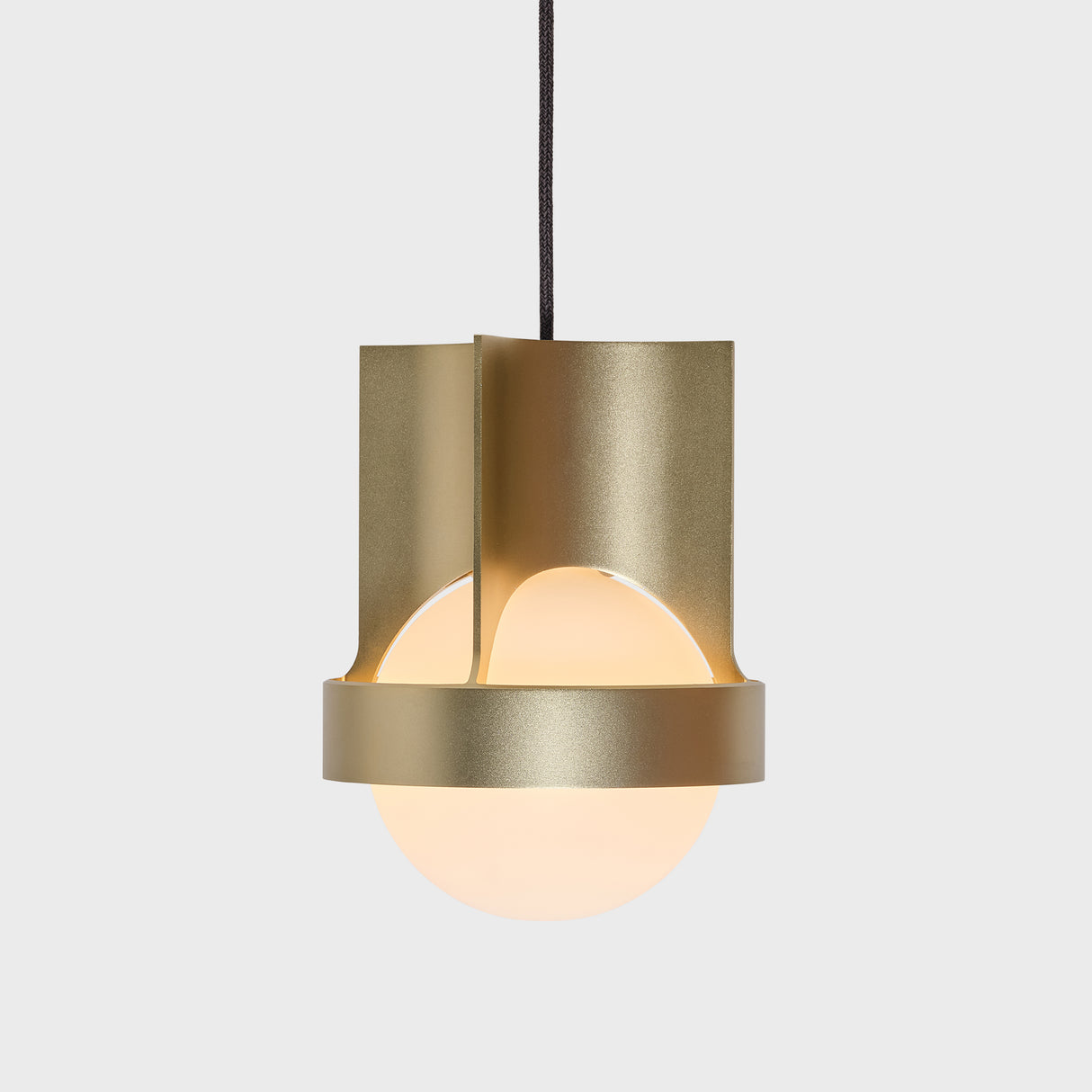 Tala Loop Pendant Gold with Sphere IV bulb