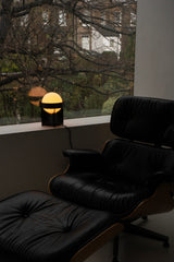 Tala Loop Table Lamp Dark Grey with Sphere IV bulb