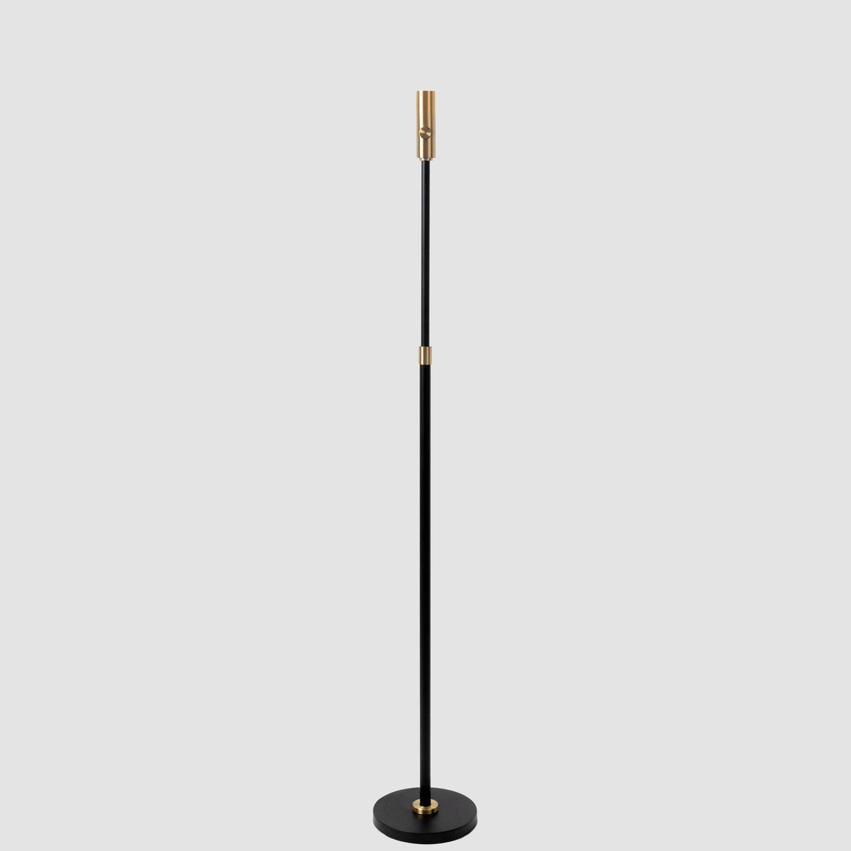 Tala Poise Adjustable Floor Lamp in Brass with Oval II LED bulb