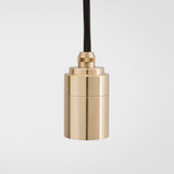 Tala Porcelain II Pendant Set Brass