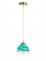 Teign Valley Glass Wave Pendant Small –  from Amos Lighting + Home