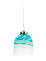 Teign Valley Glass Wave Pendant Small Frosted Glass –  from Amos Lighting + Home