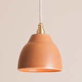 Studio Haran Small Element Pendant Light in Ceramic and Brass/Nickel