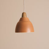 Studio Haran Small Element Pendant Light in Ceramic and Oak