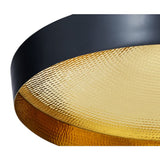 Tom Dixon Beat Flat Pendant LED Black –  from Amos Lighting + Home