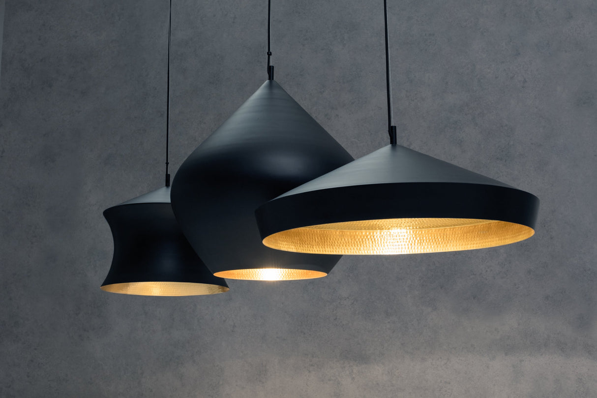 Tom Dixon Beat Flat Pendant LED Black