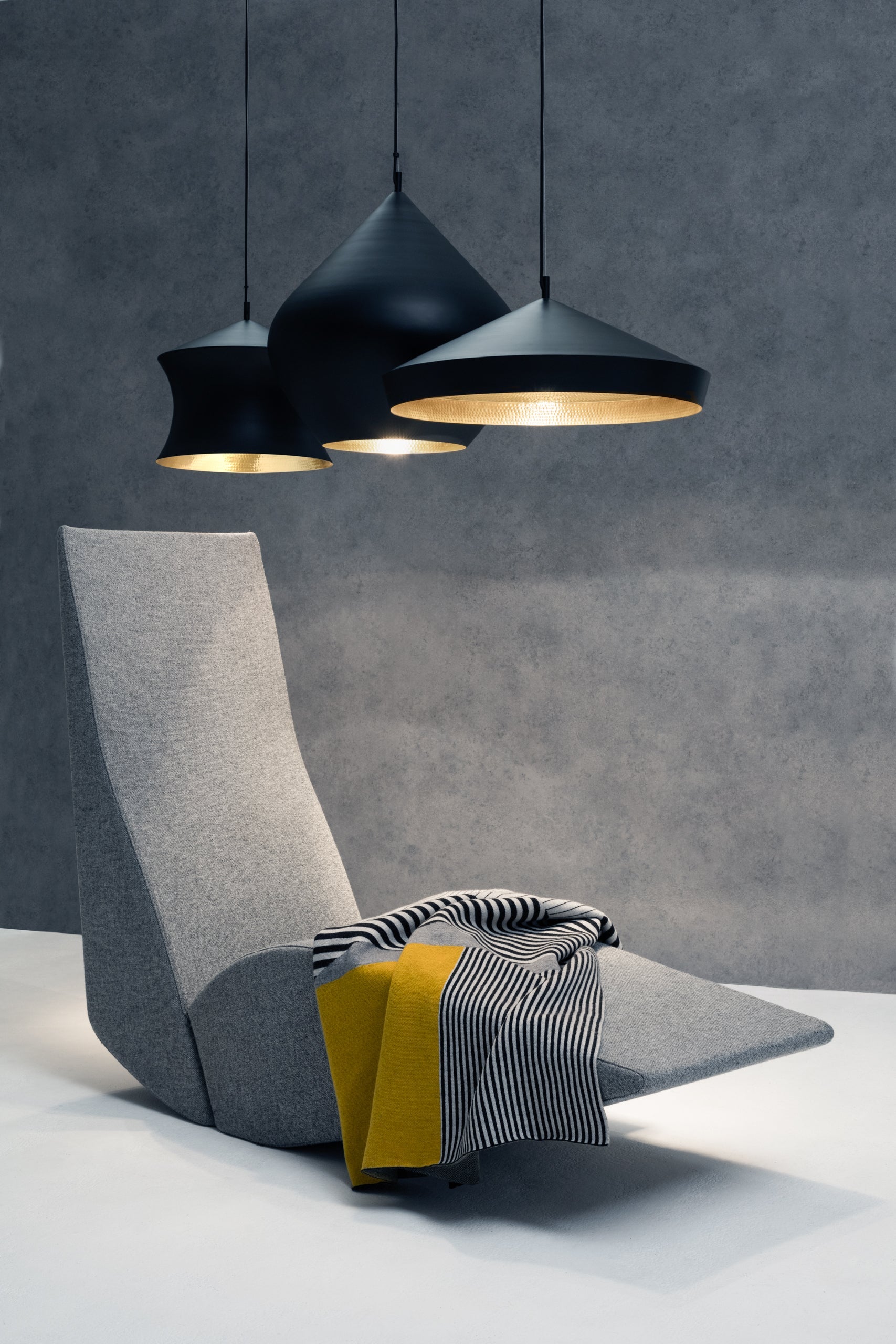 Tom Dixon Beat LED Fat Pendant - Handcrafted Designer Ceiling