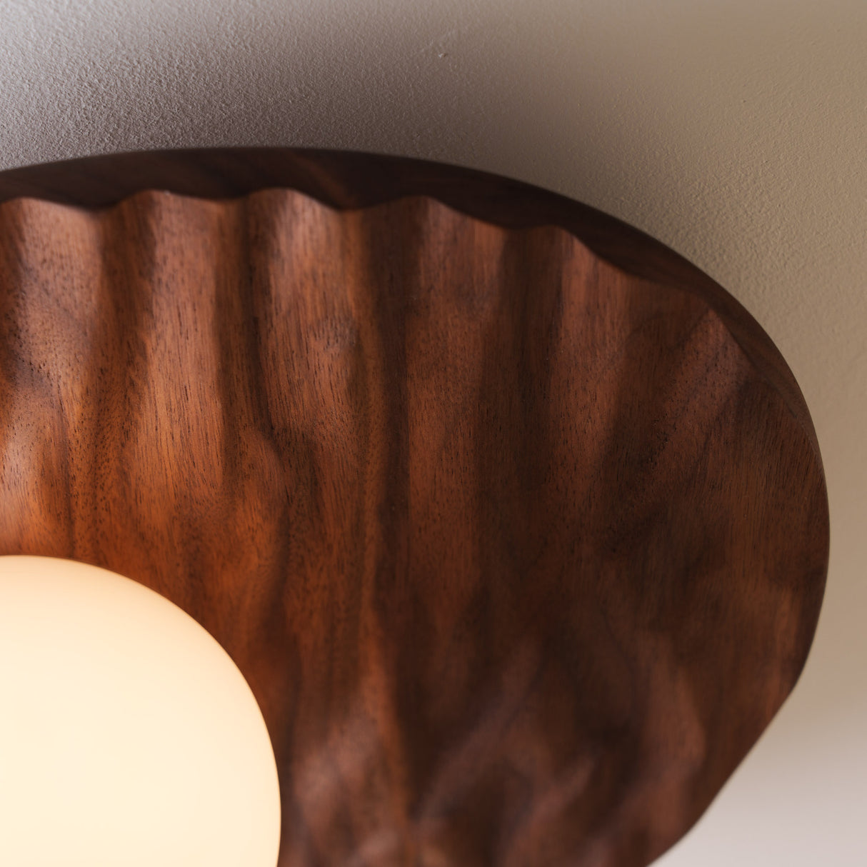 Studio Haran Towan Wall Light in Solid Wood