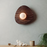 Studio Haran Towan Wall Light in Solid Wood