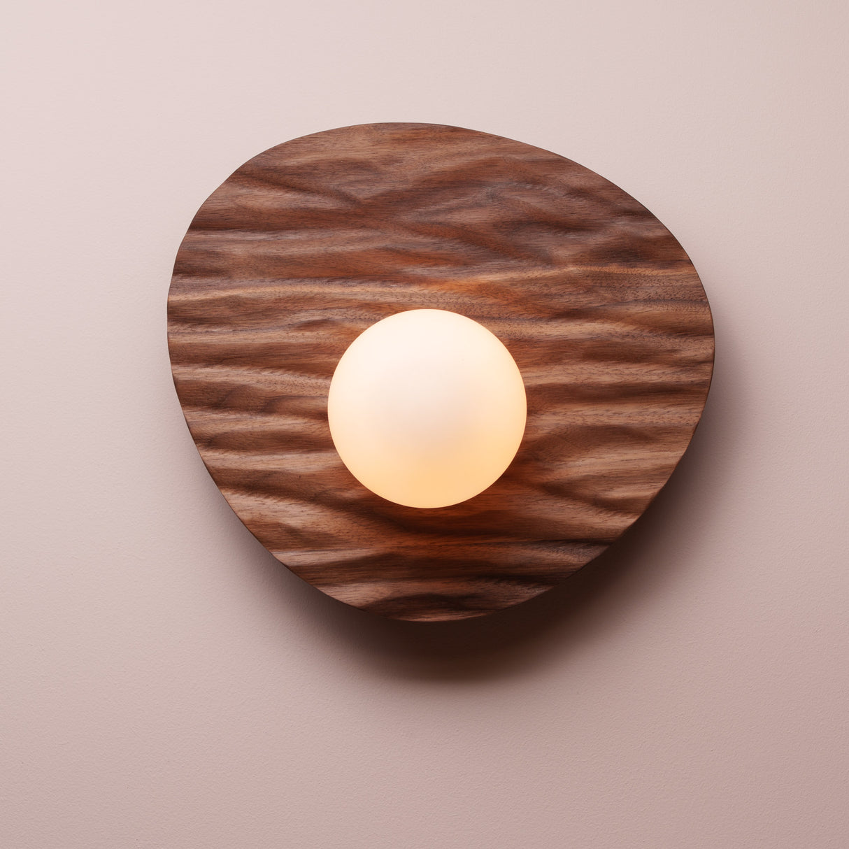 Studio Haran Towan Wall Light in Solid Wood