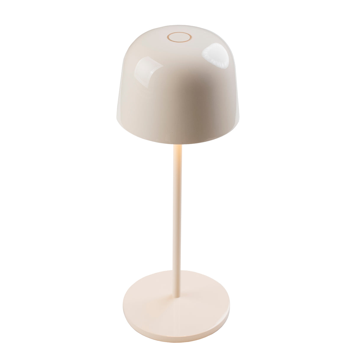 Franklite Trailblazer Portable Cream Ceramic Table Lamp IP65