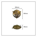Lampfix Navigator Trident Shield Outdoor Bulkhead