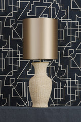 David Hunt Ubud Table Lamp Cream Base Only