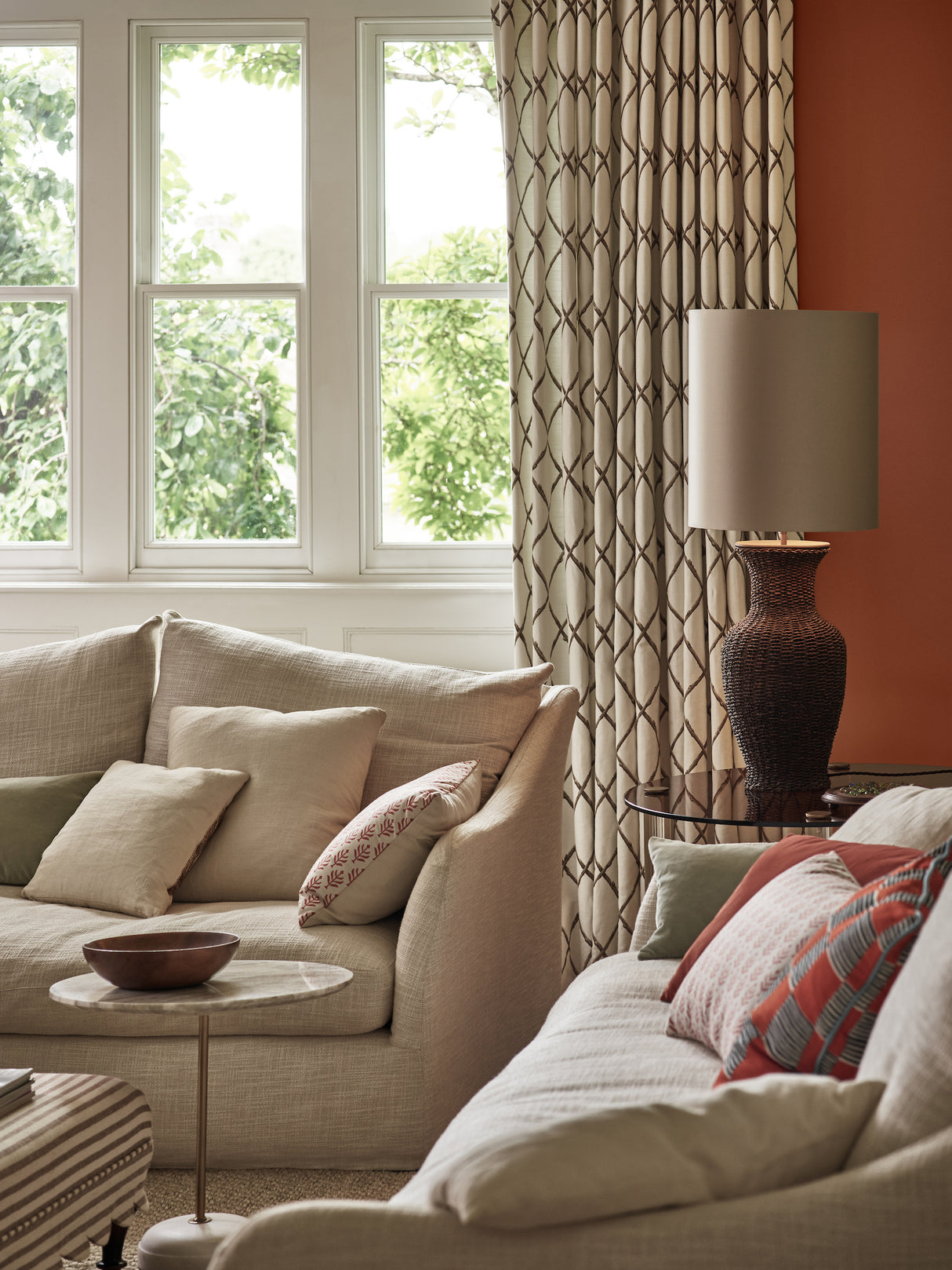 David Hunt Ubud Table Lamp Brown Base Only