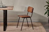 Nkuku Ukari Dining Chair Aged Tan