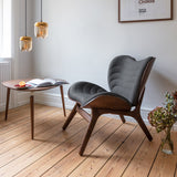 Umage Hang Out Coffee Table Brass & Dark Oak