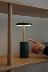 Umage Asteria Move Mini Portable Lamp Green Marble