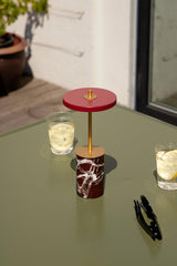 Umage Asteria Move Mini Portable Lamp Red Marble