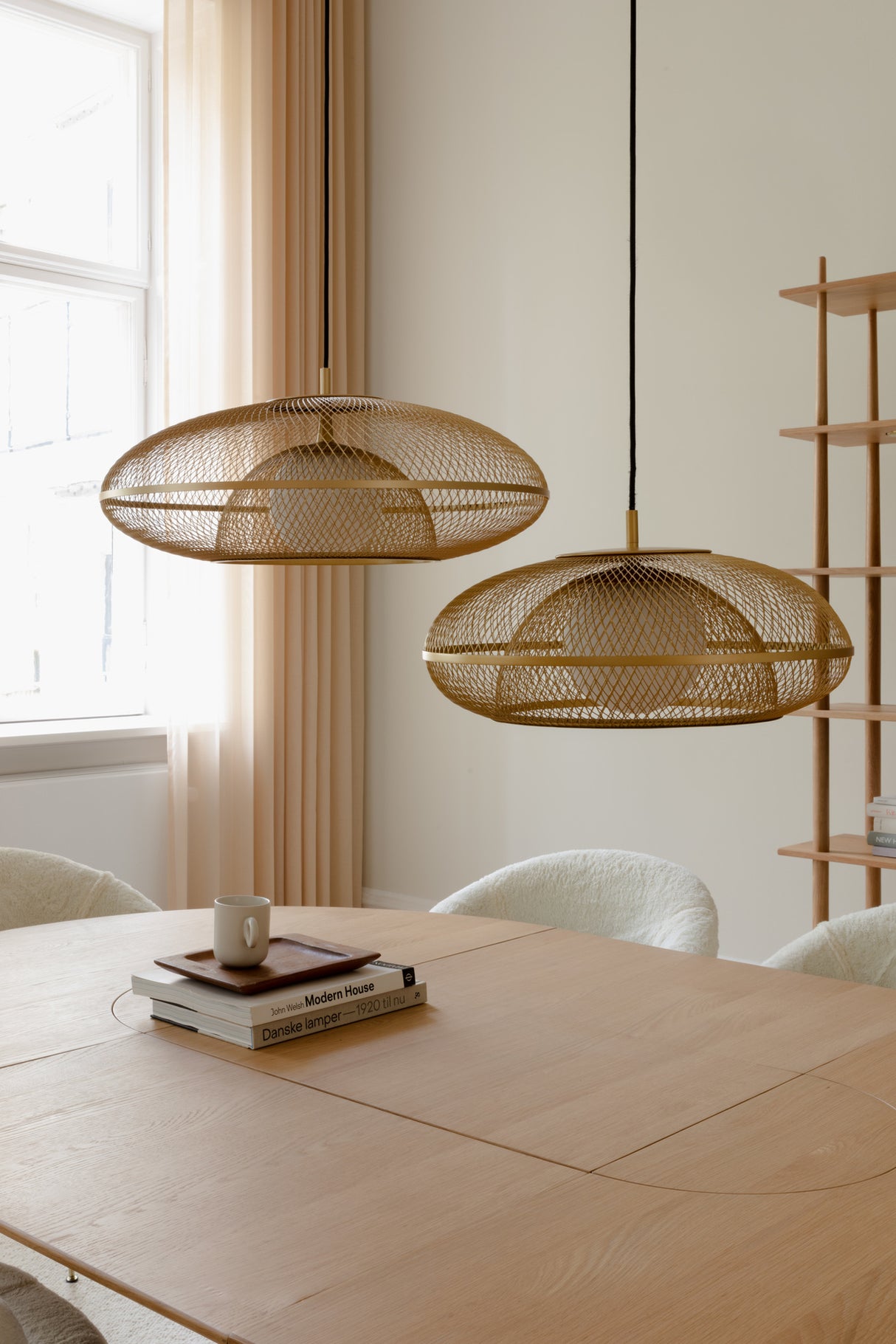 Umage Faraday Brass & Glass Pendant Medium –  from Amos Lighting + Home