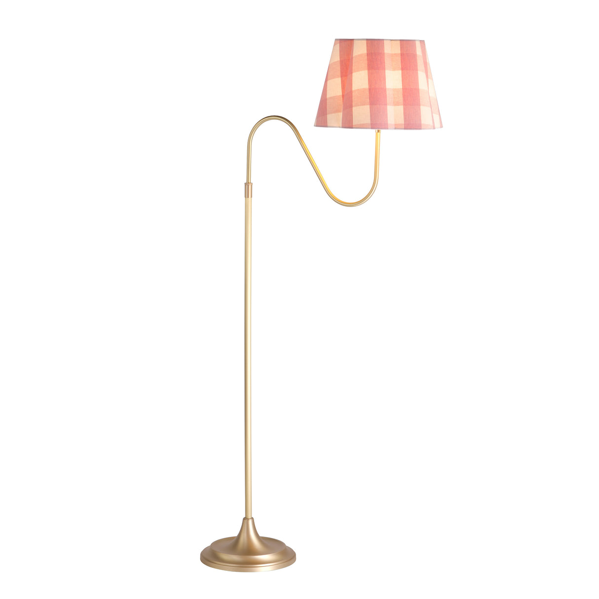 David Hunt Uppsala Floor Lamp Brushed Brass Base Only