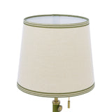 Joules Upton Table Lamp Matt Green With Shade