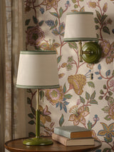 Joules Upton Table Lamp Matt Green With Shade