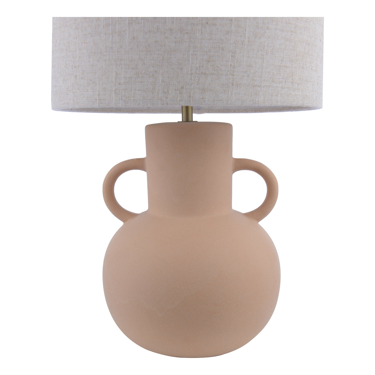 Dar Urn Ceramic Table Lamp Terracotta With Shade –  from Amos Lighting + Home