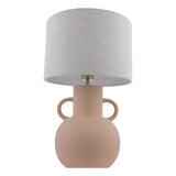 Dar Urn Ceramic Table Lamp Terracotta With Shade –  from Amos Lighting + Home